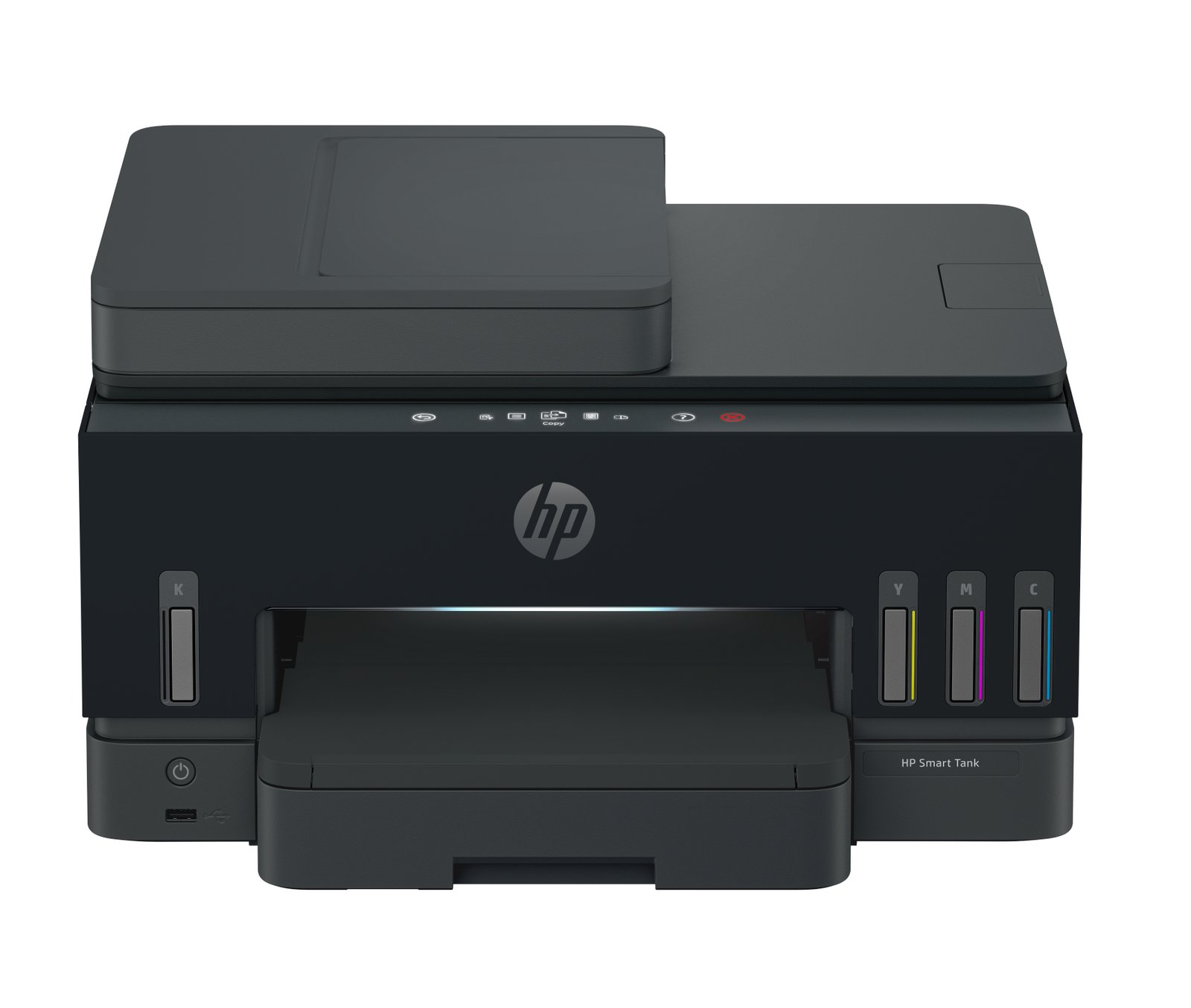 HP Smart Tank 7603 Wireless All-in-One Color Printer, Up to 2 Years of ink included; Two-sided D34F7A#B1H