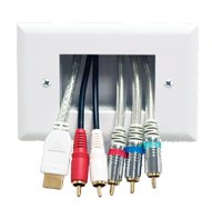 Peerless-AV Peerless - AV IBA4-W wall plate/switch cover White