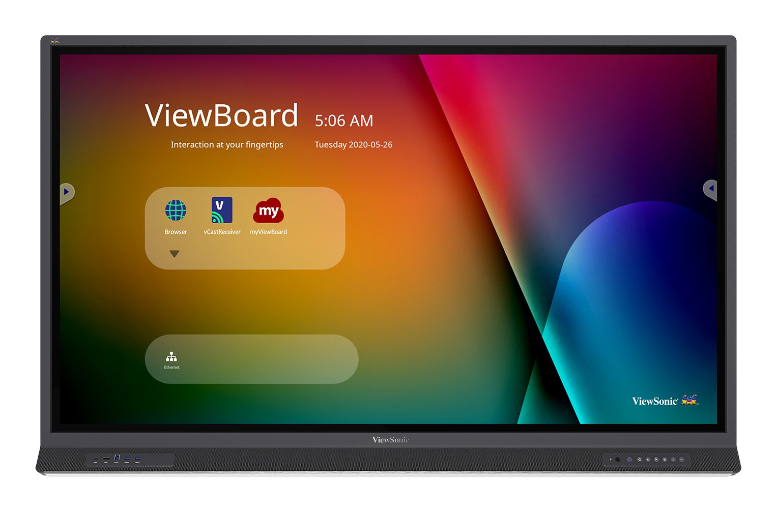 Viewsonic IFP6552-1TAA Signage Display Interactive flat panel 165.1 cm (65") LCD 400 cd/m² 4K Ultra