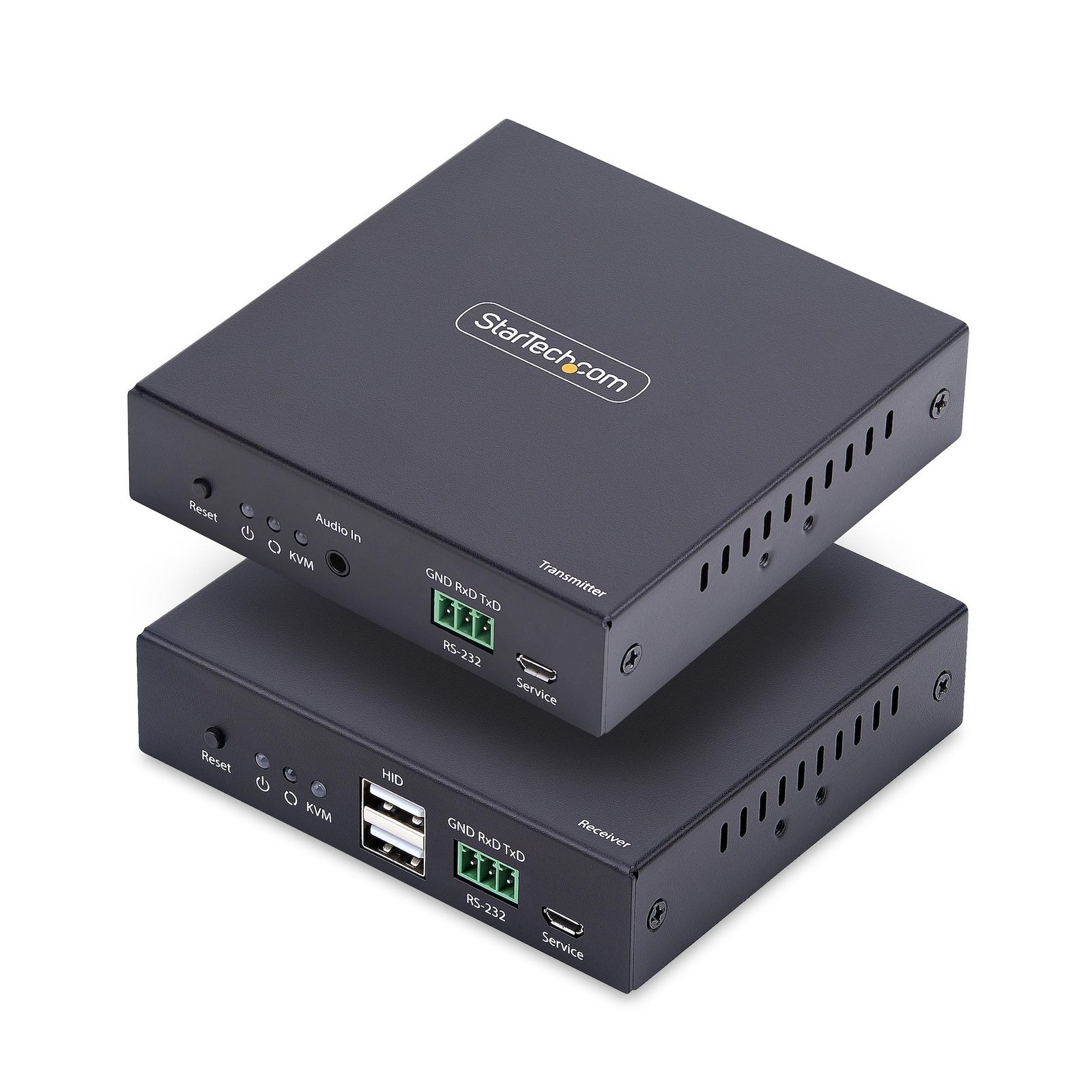 StarTech.com HDMI KVM Extender Over IP Network, 4K 60Hz, Driverless, and USB Ethernet/CAT6, AVoIP, IH2006-KVM-EXTENDER