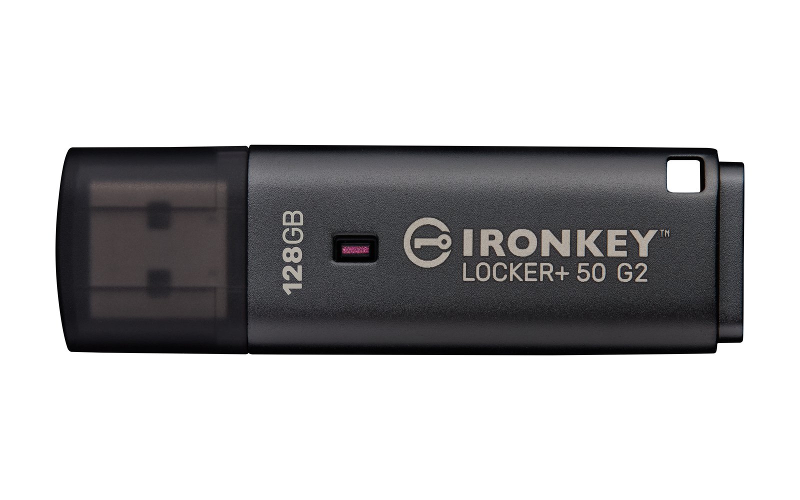 Kingston Technology IronKey 128GB Locker Plus 50 G2, FIPS 197, AES-256 IKLP50G2/128GB
