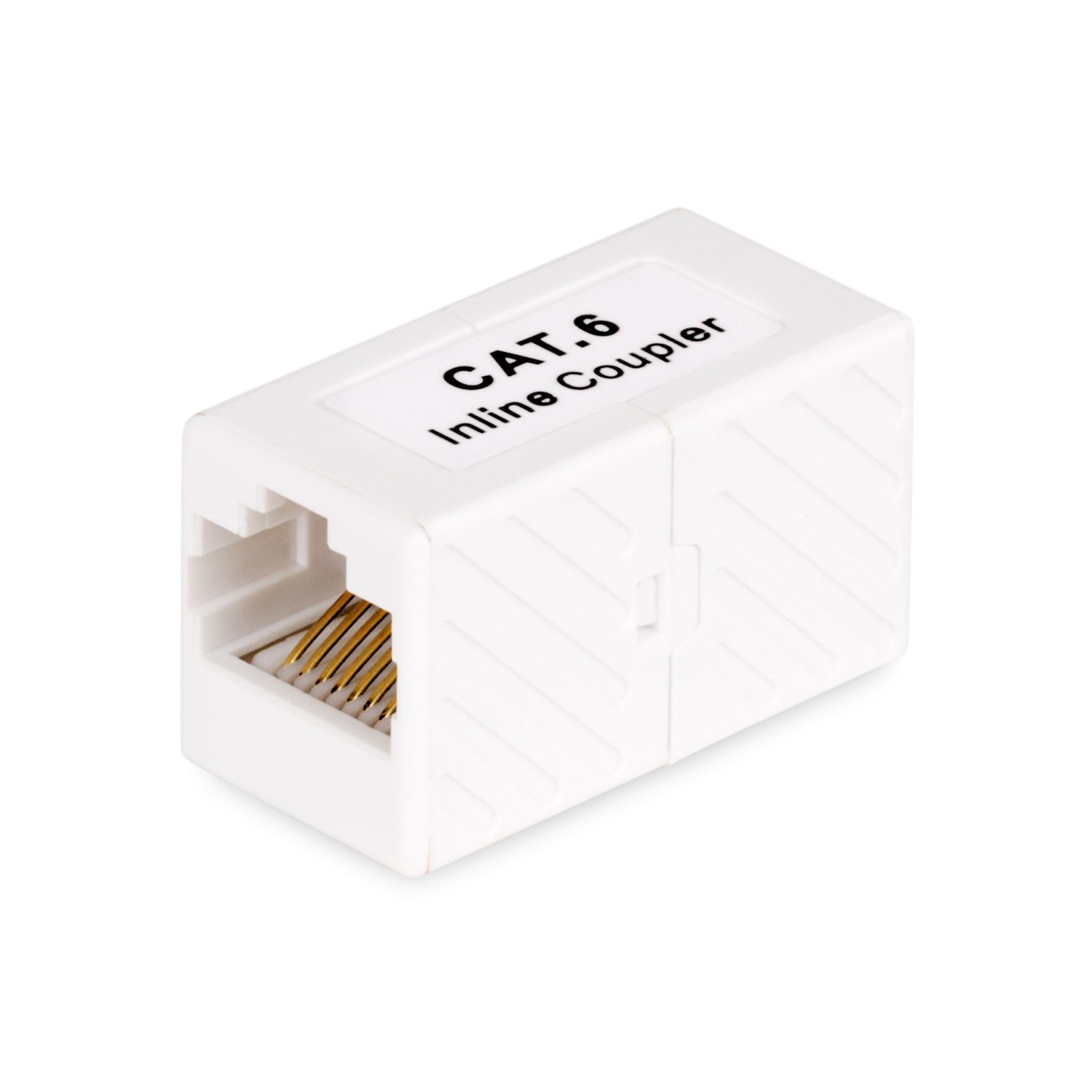 StarTech.com RJ45 Coupler 5-Pack, Inline Cat6 Female to (F/F) T568B Connector, Unshielded Ethernet IN-CAT6-COUPLER-U5