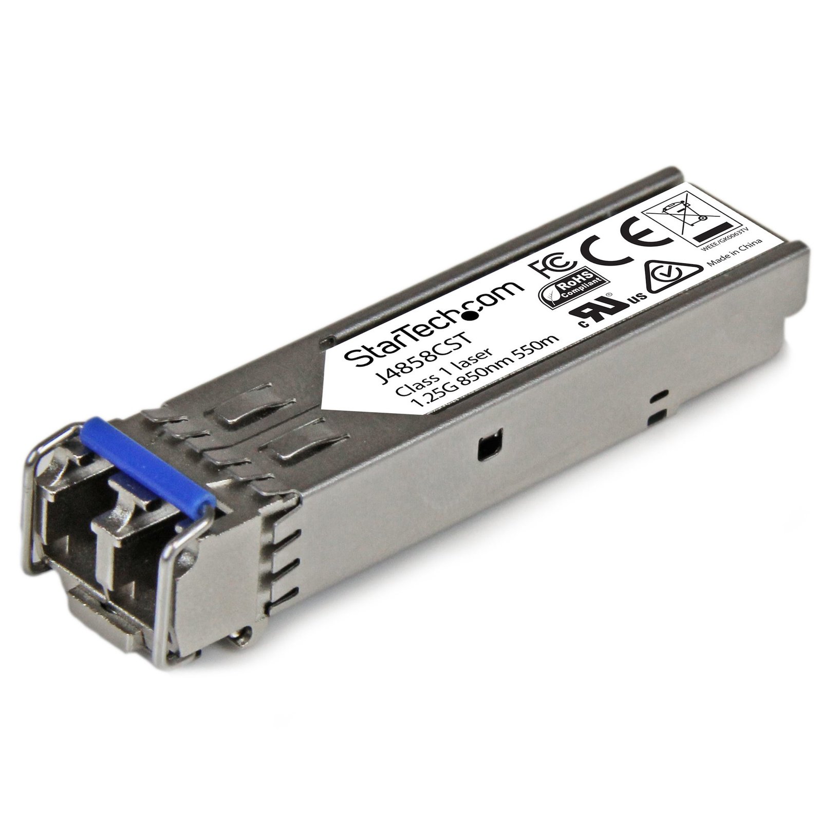 StarTech.com HPE J4858C Compatible SFP Module - 1000BASE-SX - 1GbE Multi Mode Fiber Optic J4858CST