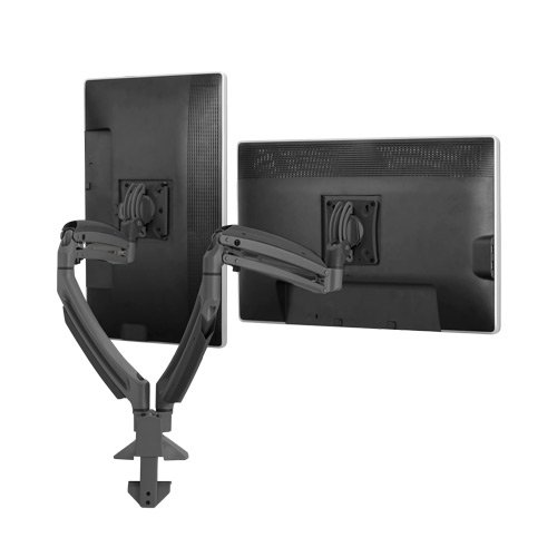 Chief KontourTM K1D Dynamic Desk Clamp Mount, 2 Monitors, TAA Compliant K1D220B-G