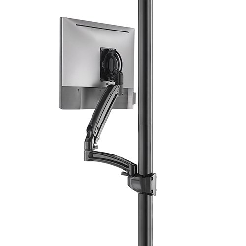 Chief KontourTM K1P Dynamic Pole Mount Reduced Height, 1 Monitor - K1P120BXRH