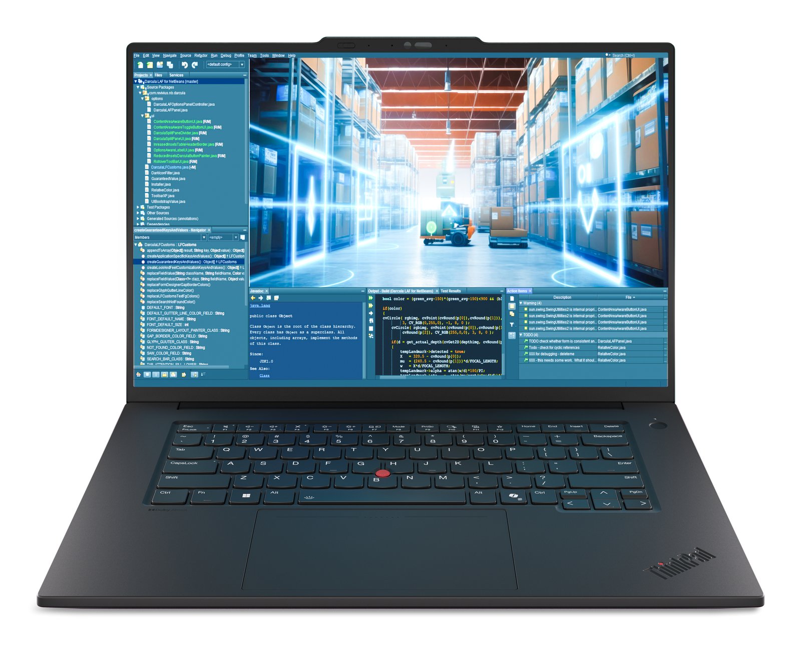Lenovo ThinkPad P1 Gen 8 Intel Core Ultra 7 265H Mobile workstation 40.6 cm (16") WUXGA 32 GB 21Q8001TUS