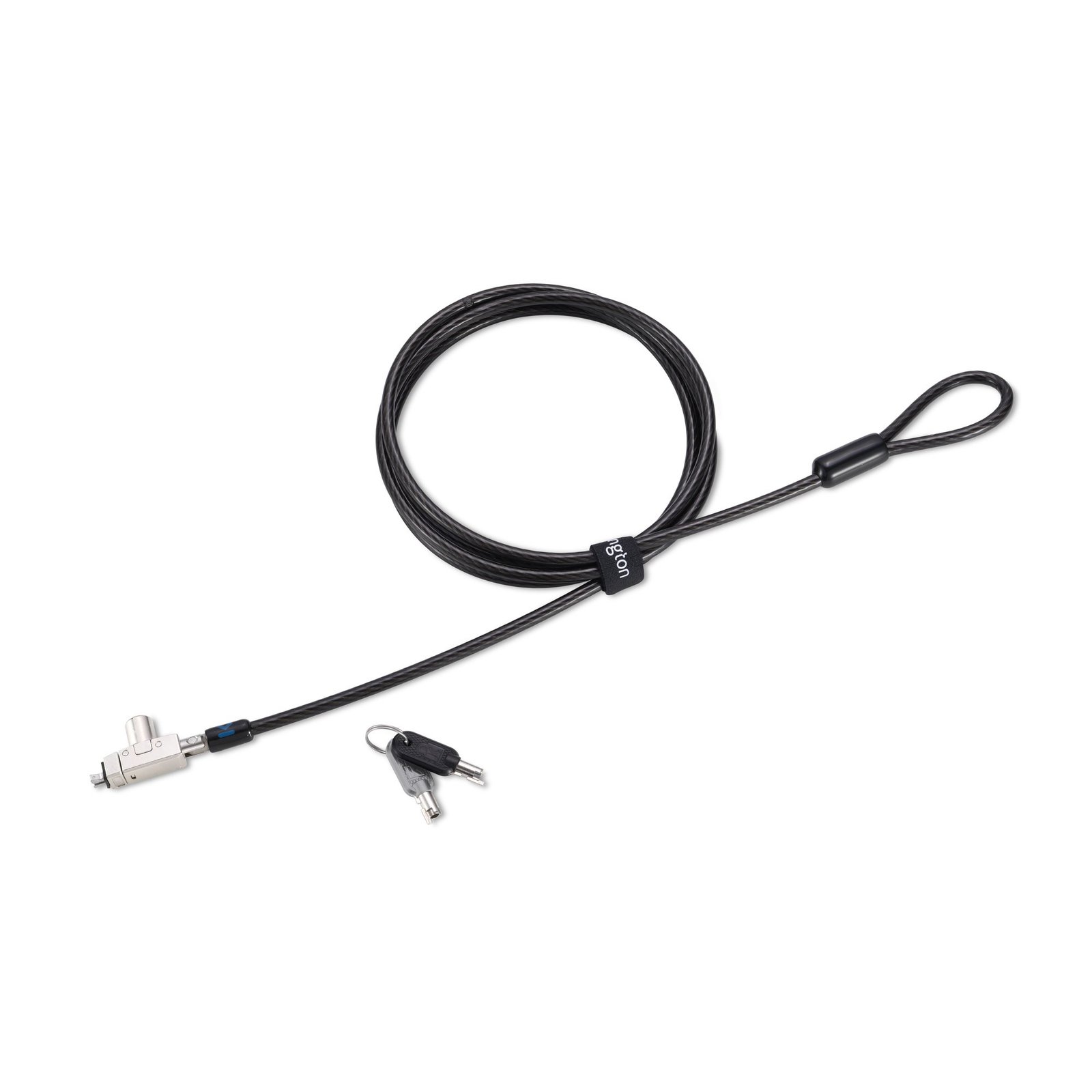 Kensington Slim N17 2.0 Keyed Laptop Lock for Wedge-Shaped Slots - Like K60501