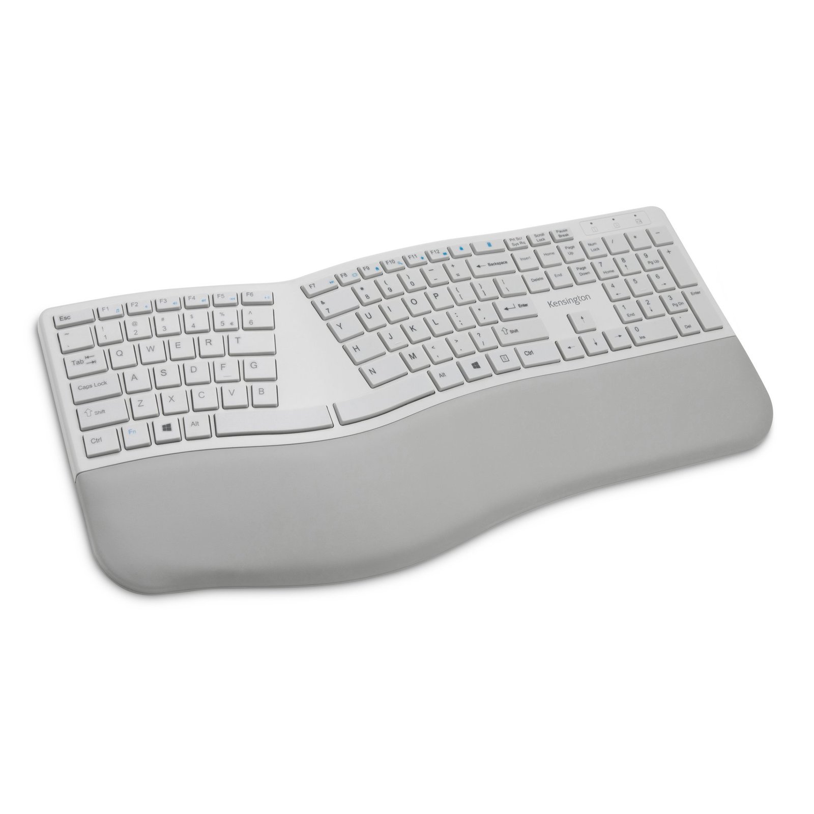 Kensington Pro Fit® Ergo Wireless Keyboard—Gray K75402US