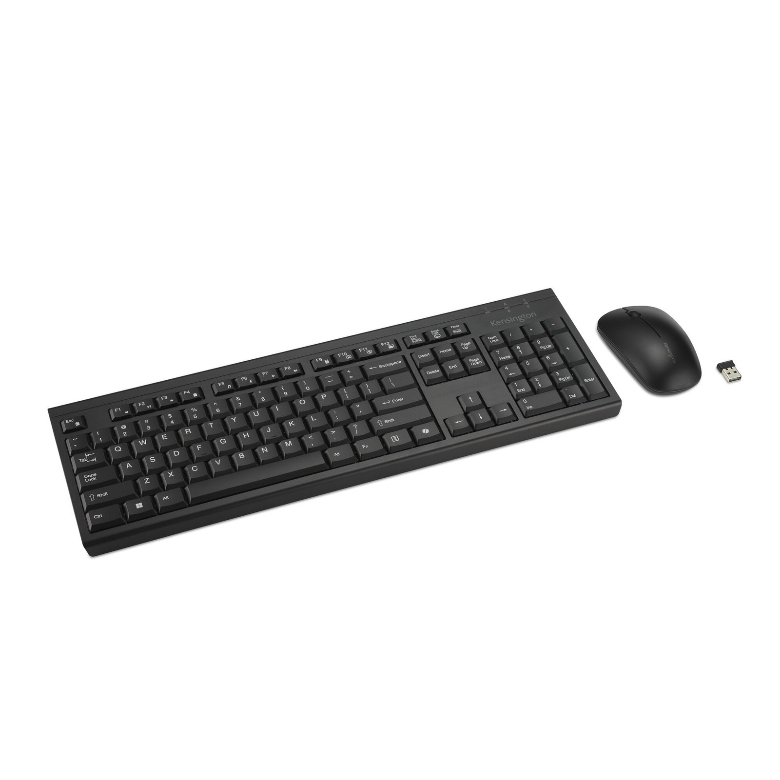 Kensington KM270 EQ Rechargeable Desktop Set – Wireless, US English K75560NA