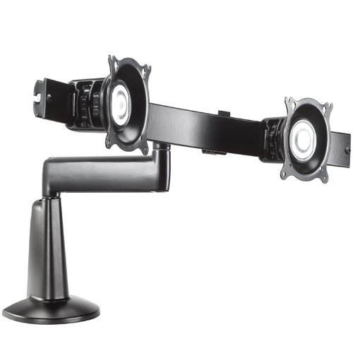 Chief Single Arm Desk Mount, Dual Monitor Array - KCS220B