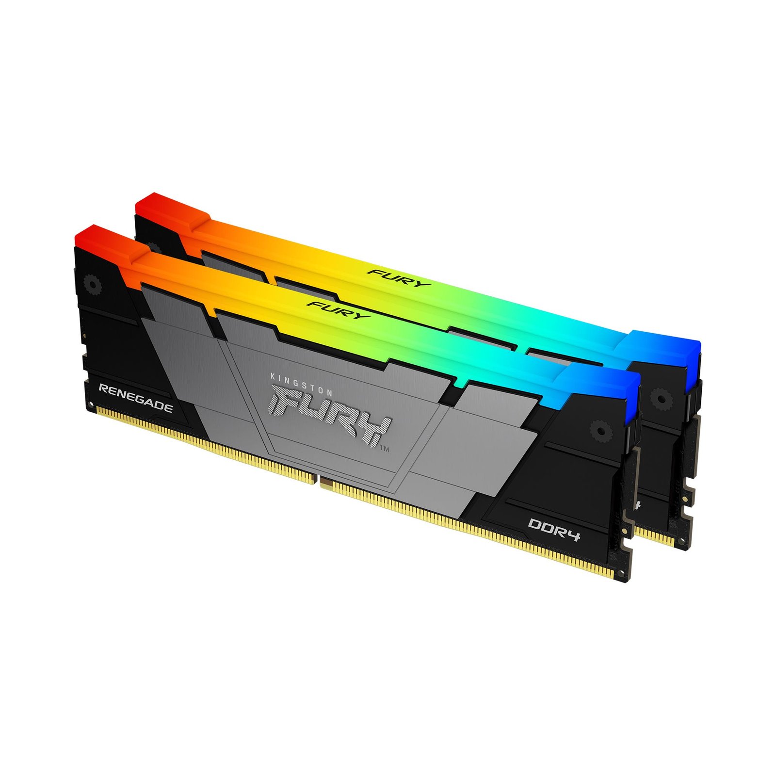 Kingston Technology FURY 32GB 3600MT/s DDR4 CL16 DIMM (Kit of 2) 1Gx8 Renegade RGB KF436C16RB12AK2/32