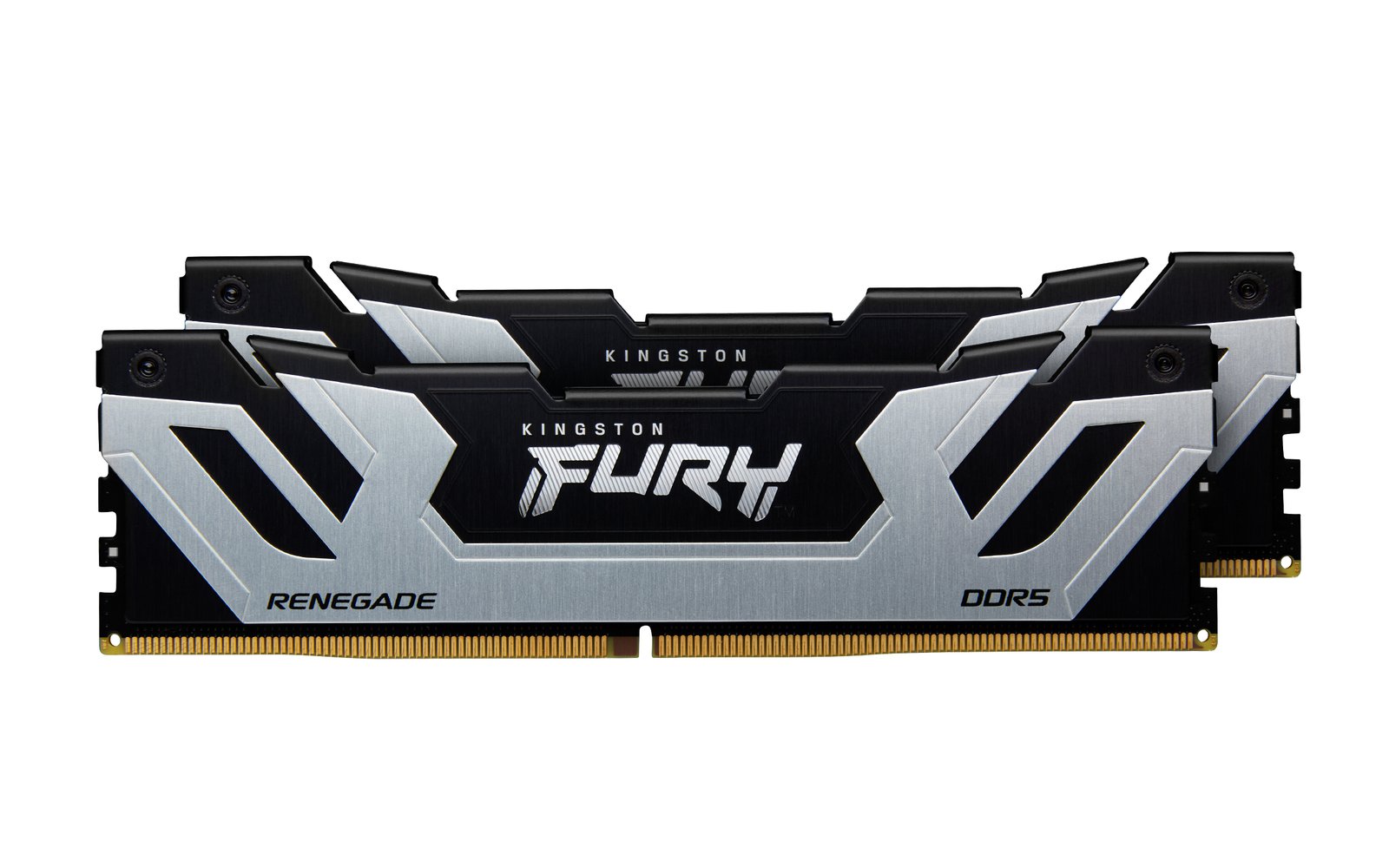 Kingston Technology FURY 48GB 8800MT/s DDR5 CL42 CUDIMM (Kit of 2) Renegade Silver KF588CU42RSK2-48