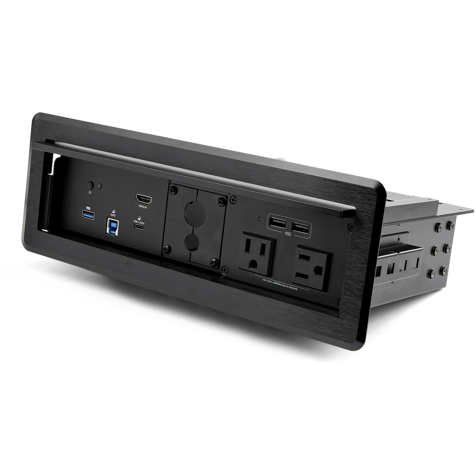 StarTech.com Conference Room Docking Station with Power and Charging; Table Connectivity Box, KITBXDOCKPNA
