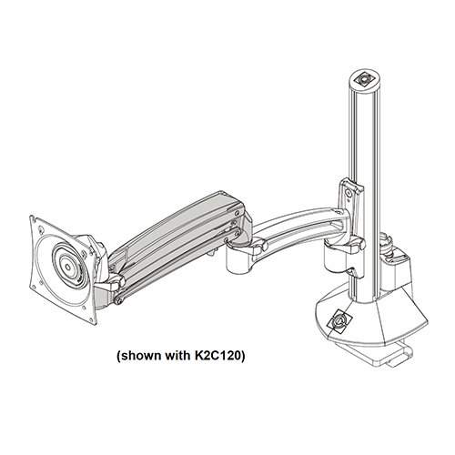 Chief KontourTM K1 Dynamic Arm Accessory Kit, Silver KRA240S