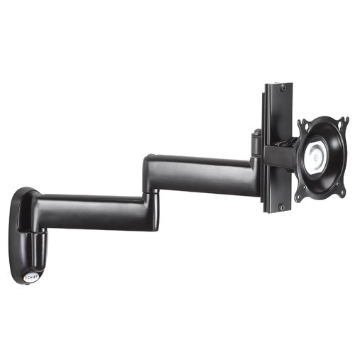Chief Dual Arm Wall Mount with Height Adjustment, Single Monitor KWD130B