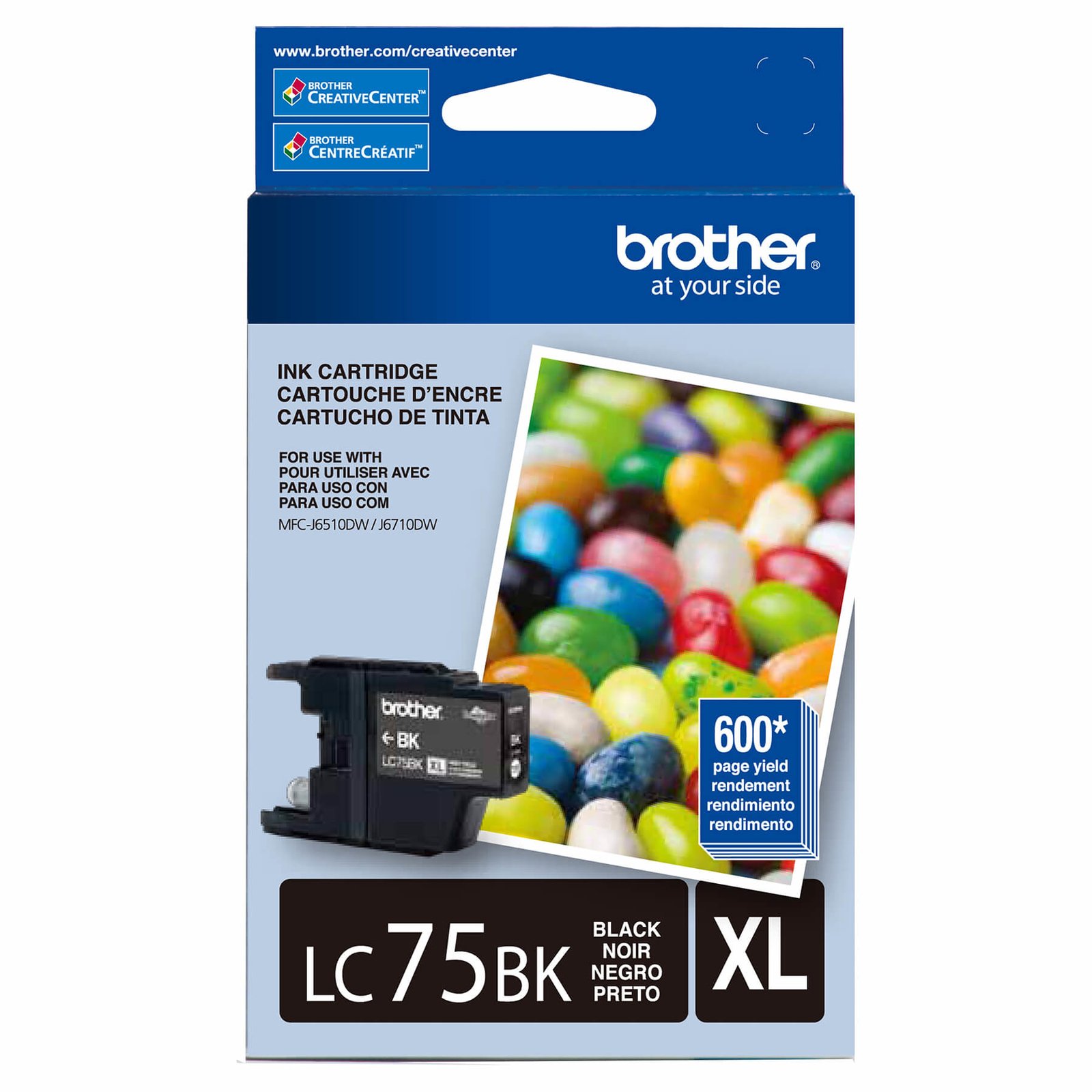 Brother LC-75BKS ink cartridge Original High (XL) Yield Black LC75BKS
