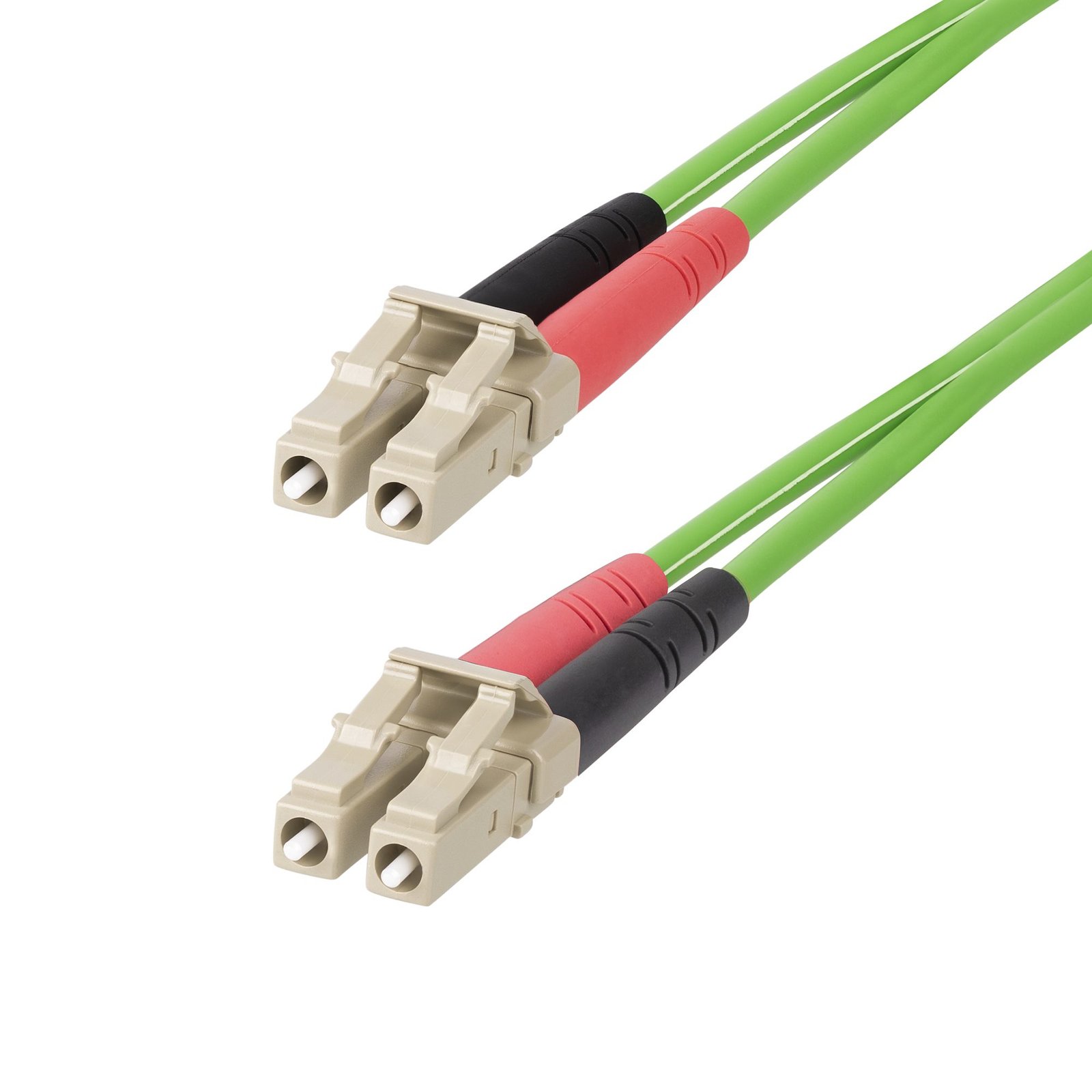 StarTech.com 1m (3.3ft) LC to (UPC) OM5 Multimode Fiber Optic Cable, 50/125µm Duplex LOMMF Zipcord, LCLCL-1M-OM5-FIBER