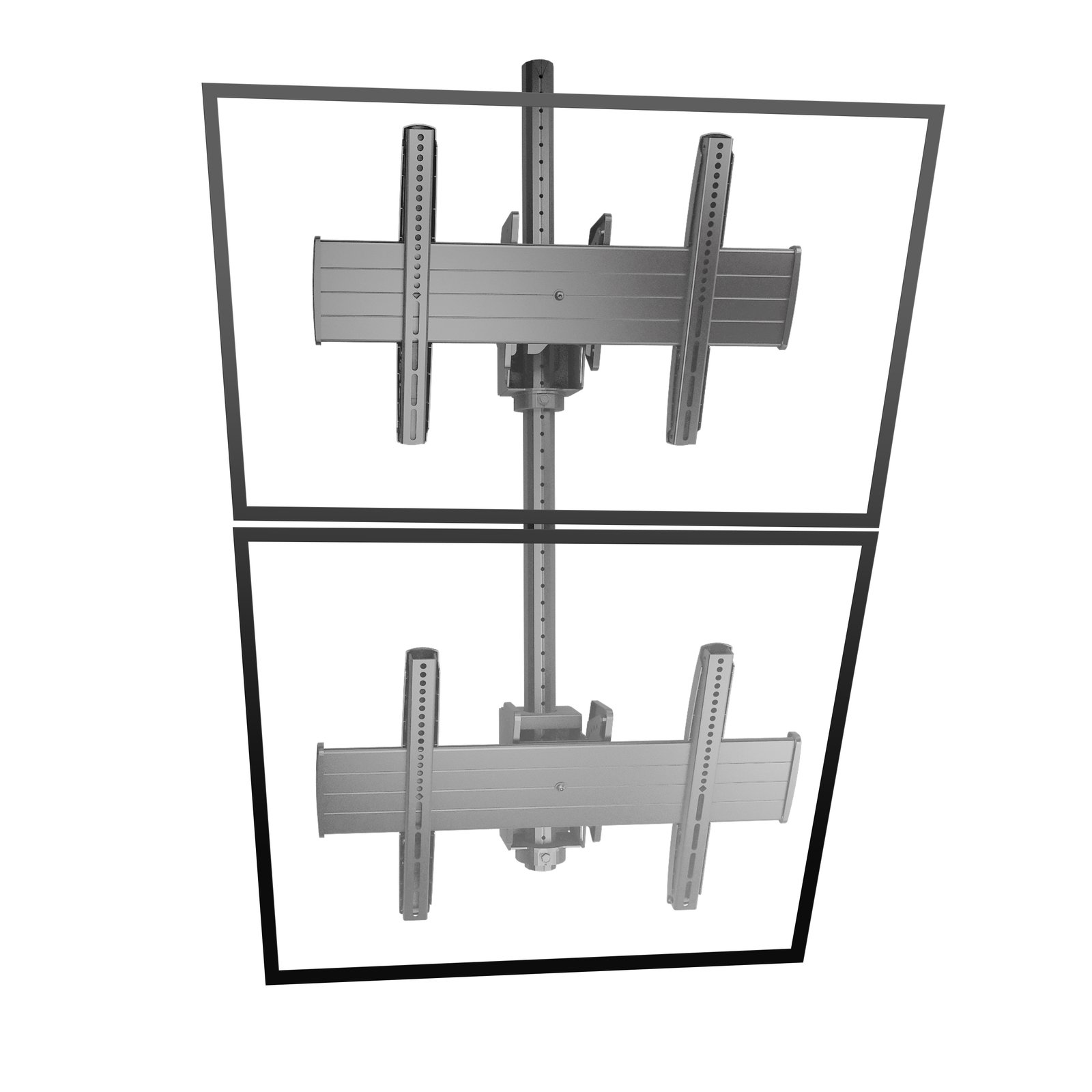 Chief Fusion® Large Ceiling Mounted 1 x 2 Stacker LCM1X2U