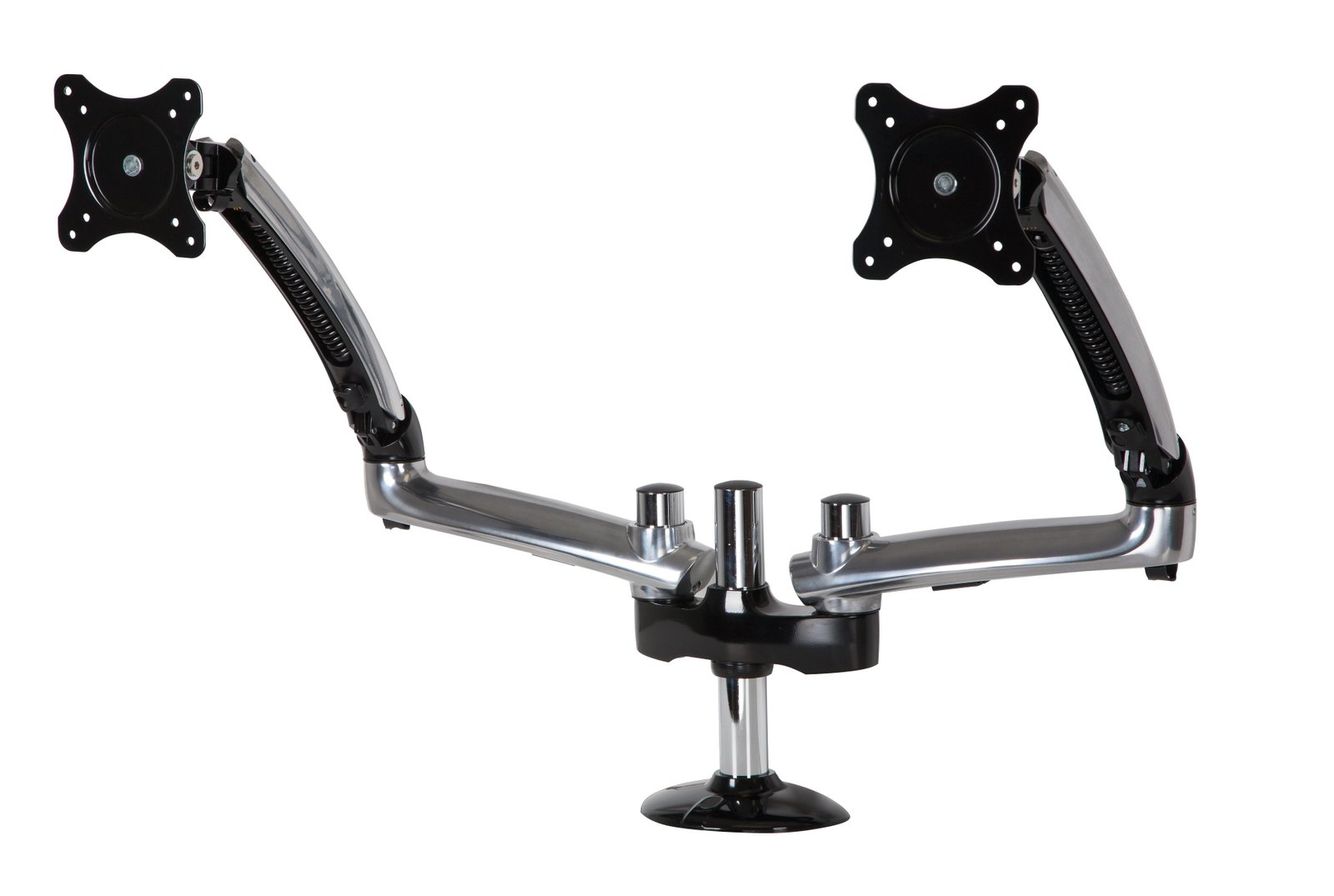 Peerless-AV Peerless - AV LCT620AD-G monitor mount / stand 73.7 cm (29") Desk Black, Silver