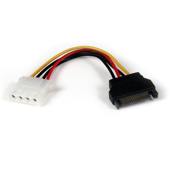 StarTech.com 6in SATA to LP4 Power Cable Adapter - F/M LP4SATAFM6IN