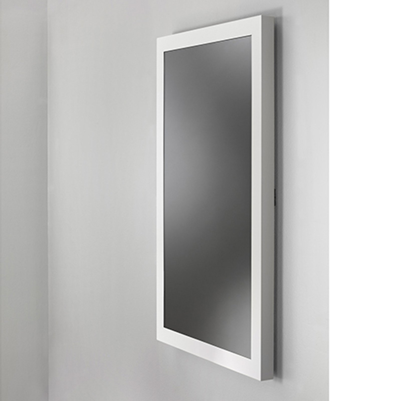 Chief ImpactTM On-Wall Kiosk with Protective Glass - Portrait 65 Inch White LW65UWPG