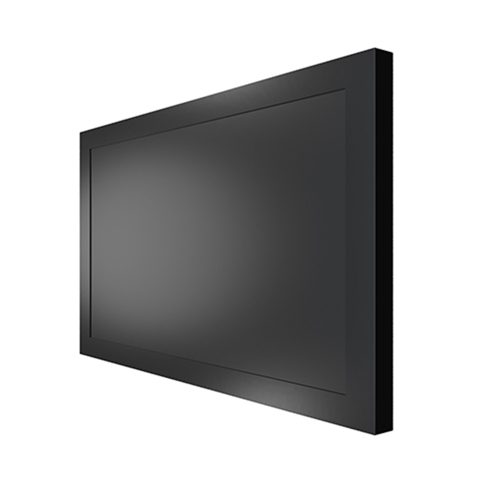 Chief Impact On-Wall Kiosk - Landscape 75 Inch Black LW75UB