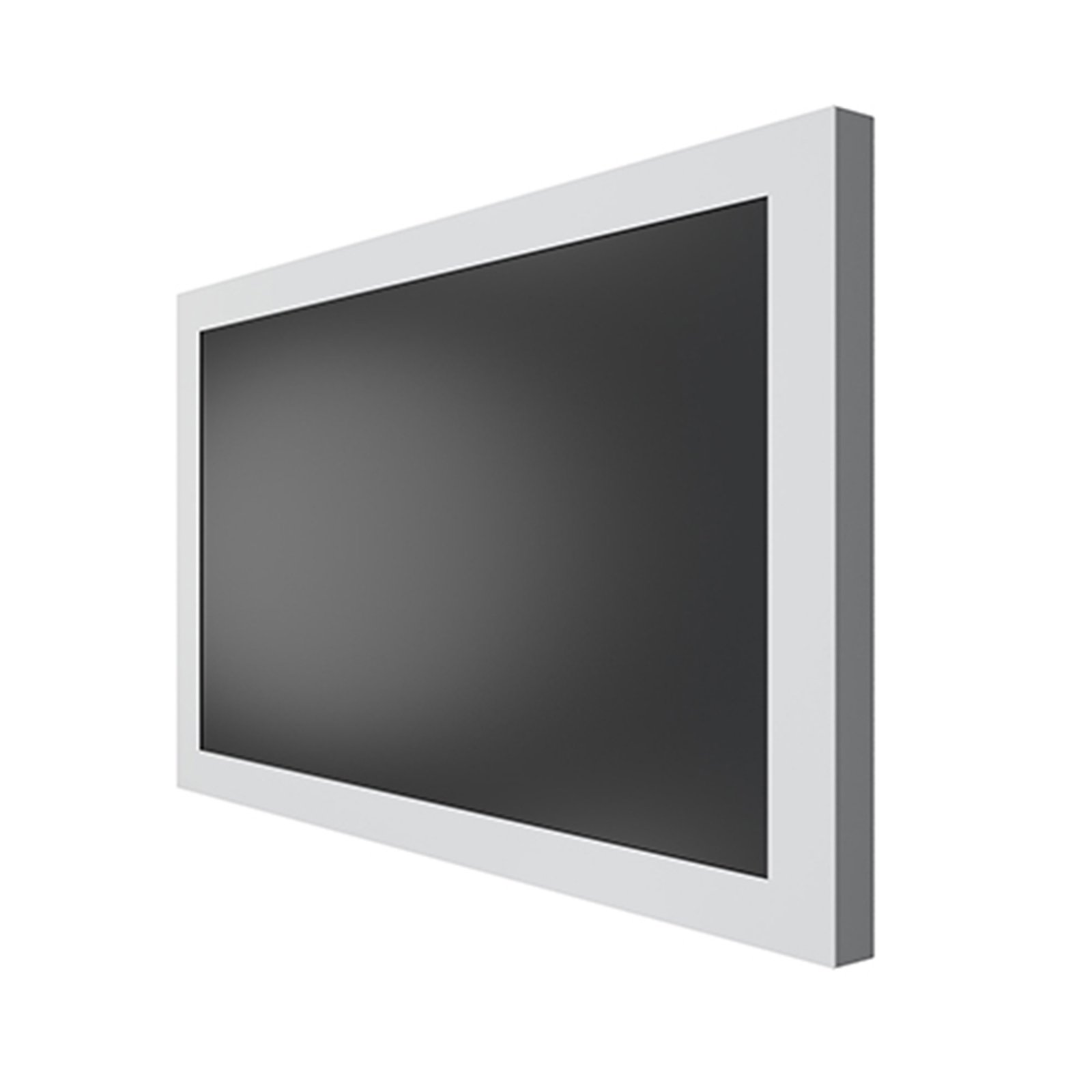 Chief ImpactTM On-Wall Kiosk - Landscape 75 Inch White LW75UBP