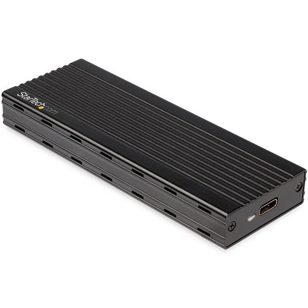 StarTech.com USB-C 10Gbps to M.2 NVMe SSD Enclosure - Portable External NGFF PCIe Aluminum Case - M2E1BMU31C