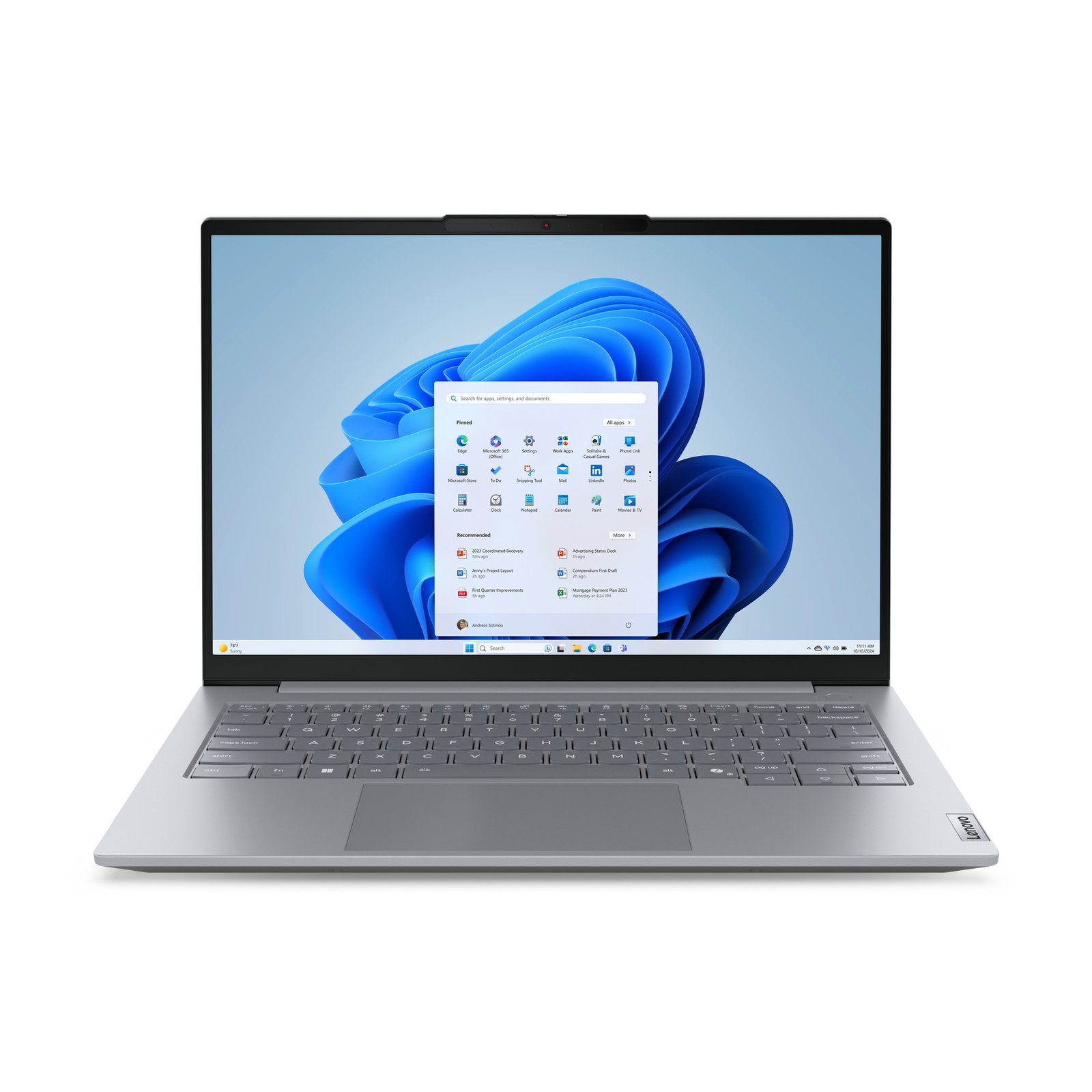 Lenovo ThinkBook 14 G8 IAL Intel Core Ultra 7 255H Laptop 35.6 cm Touchscreen WUXGA 16 GB 21SJ008RUS
