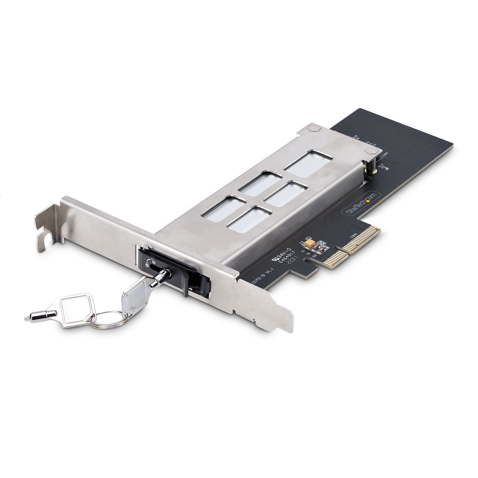 StarTech.com M.2 NVMe SSD to PCIe x4 Mobile Rack/Backplane with Removable Tray for PCI Express M2-REMOVABLE-PCIE-N1