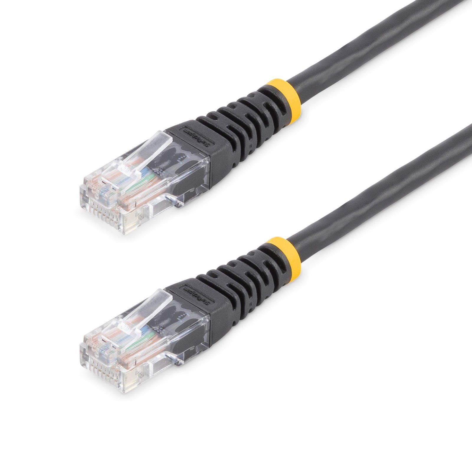 StarTech.com Cat5e Patch Cable with Molded RJ45 Connectors - 25 ft. - Black M45PATCH25BK