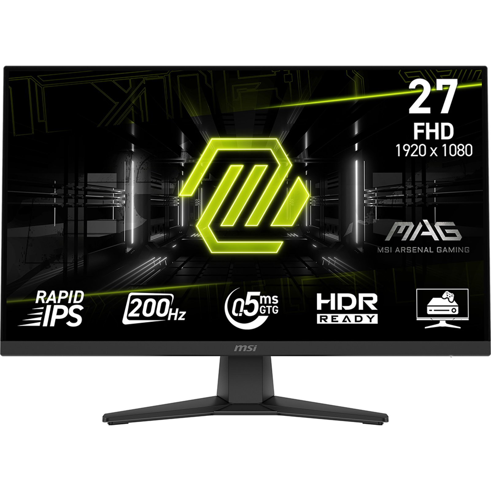 MSI MAG 272F computer monitor 68.6 cm (27") 1920 x 1080 pixels Full HD Black MAG272F