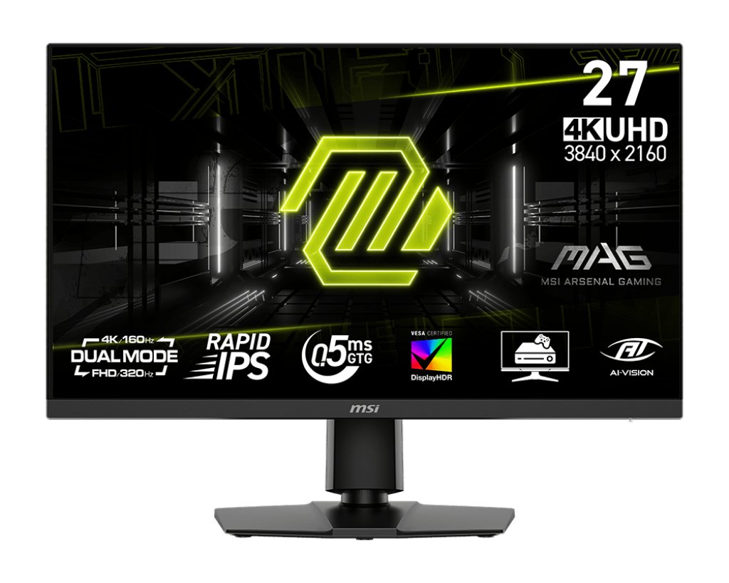 MSI MAG 272URDF E16 computer monitor 68.6 cm (27") 3840 x 2160 pixels 4K Ultra HD Black MAG272URDFE16