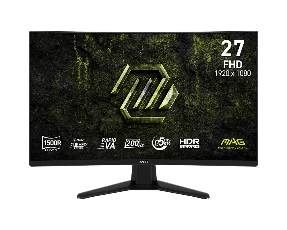 MSI MAG 274CF E20 computer monitor 68.6 cm (27") 1920 x 1080 pixels Full HD LCD Black MAG274CFE20