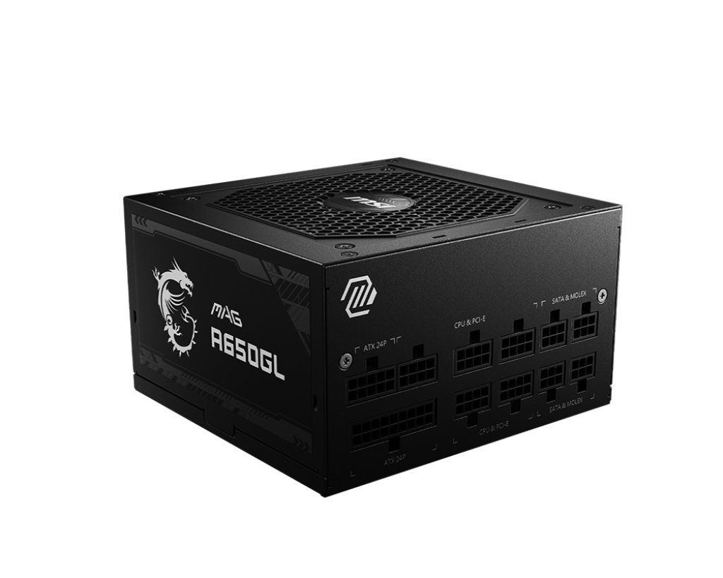 MSI MAG A650GL power supply unit 650 W 20+4 pin ATX Black MAGA650GL