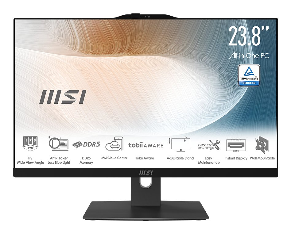 MSI Modern AM242TP 1M-1092US Intel® Core™ i7 150U 60.5 cm (23.8") 1920 x 1080 pixels Touchscreen MAM242TP1M1092
