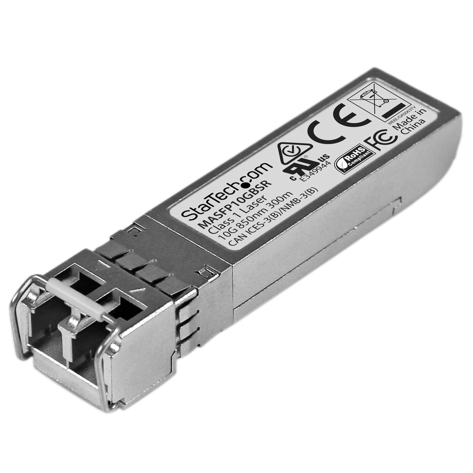 StarTech.com Cisco Meraki MA-SFP-10GB-SR Compatible SFP+ Module - 10GBASE-SR - 10GbE Multimode MASFP10GBSR