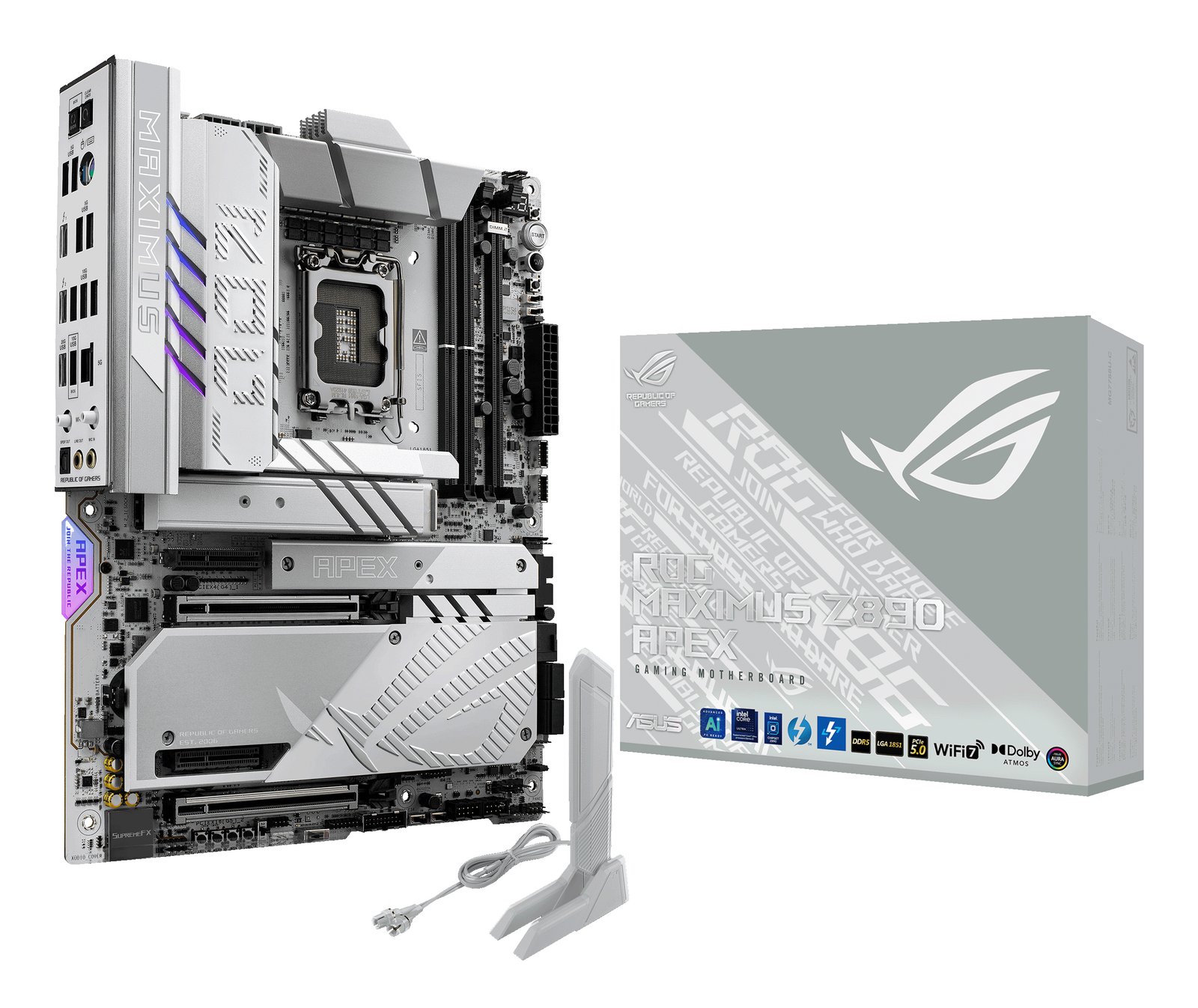 ASUS ROG MAXIMUS Z890 APEX Intel LGA 1851 (Socket V1) ATX