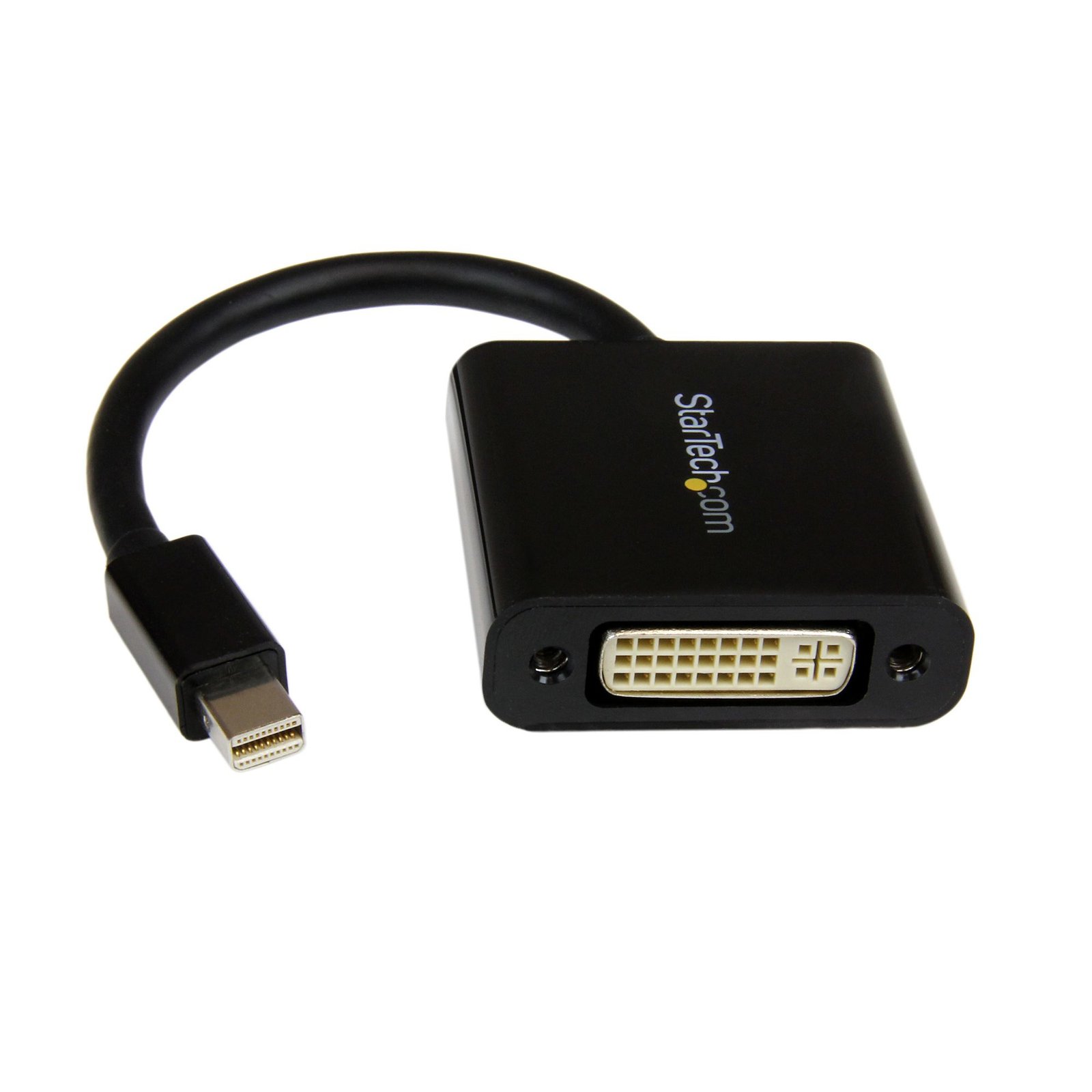 StarTech.com Mini DisplayPort to DVI Adapter - DP DVI-D Converter - 1080p Video - mDP or MDP2DVI3