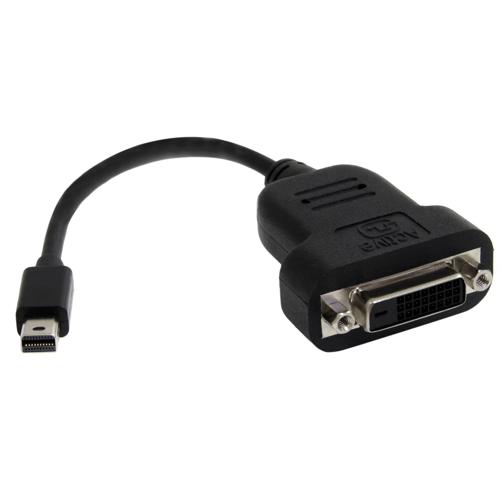 StarTech.com Mini DisplayPort to DVI Adapter - Active DVI-D Converter - 1080p Video - mDP or MDP2DVIS