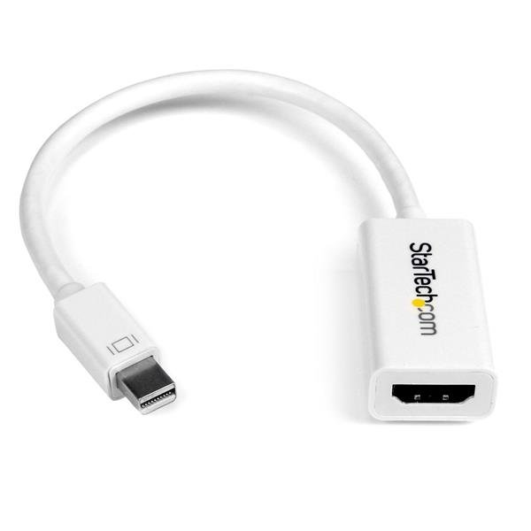 StarTech.com Mini DisplayPort to HDMI Adapter - Active mDP Video Converter - 4K 30Hz - DP or MDP2HD4KSW