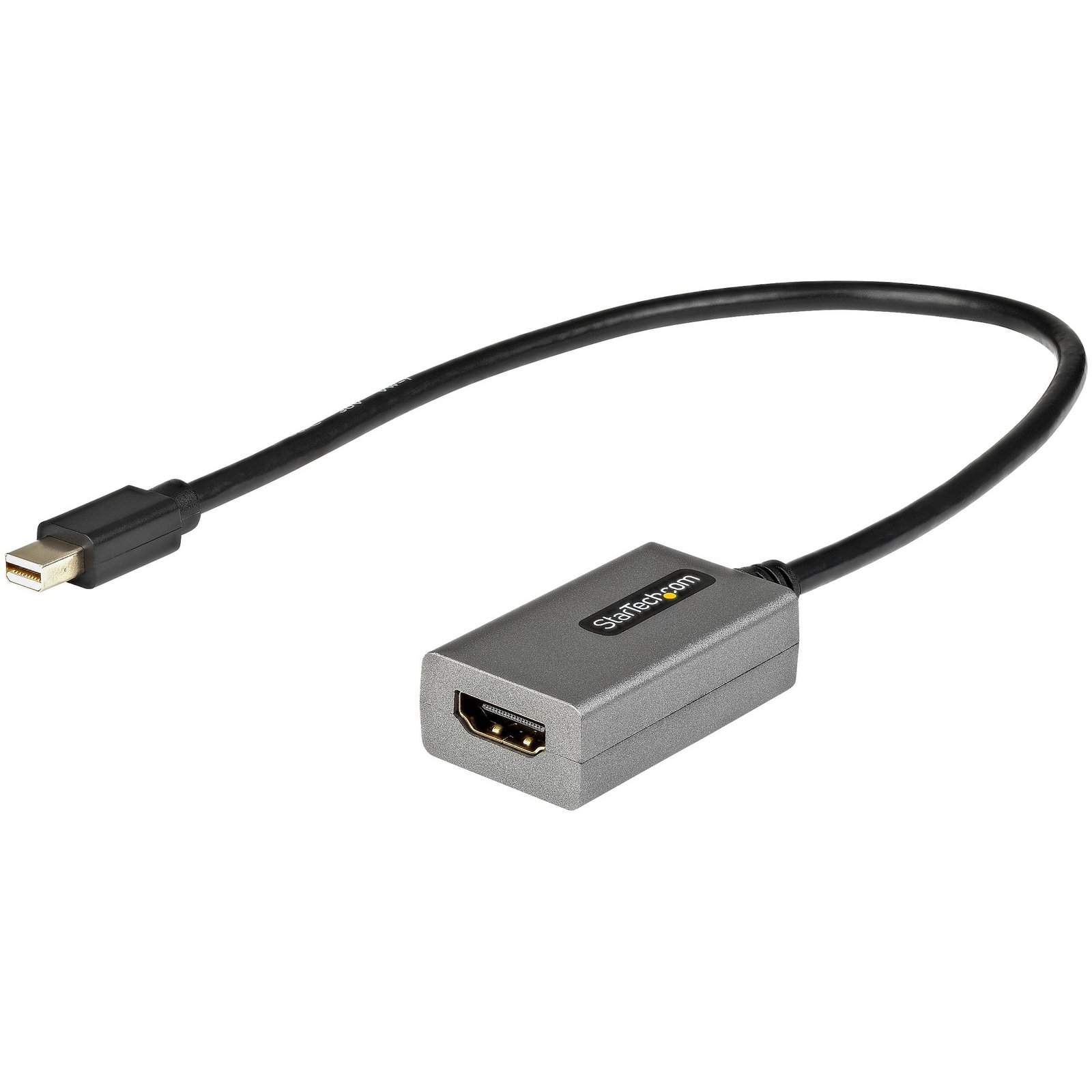 StarTech.com Mini DisplayPort to HDMI Adapter - mDP Dongle - 1080p - 1.2 Monitor/Display - DP Video MDP2HDEC