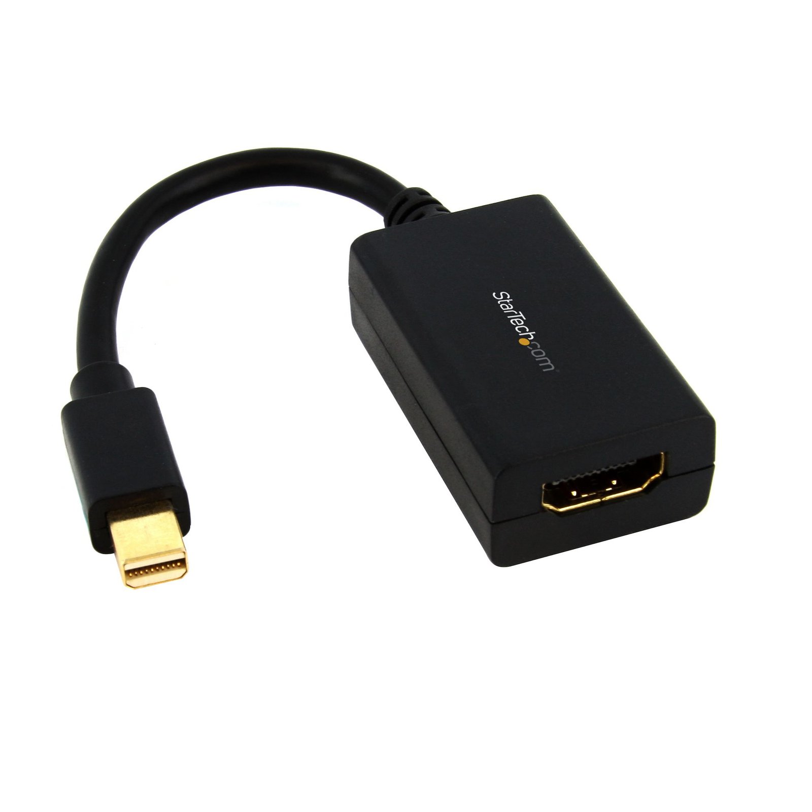 StarTech.com Mini DisplayPort to HDMI Adapter - mDP Video Converter - 1080p - DP or Thunderbolt 1/2 MDP2HDMI