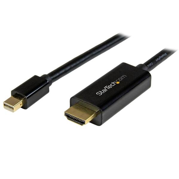 StarTech.com 16.4ft (5m) Mini DisplayPort to HDMI Cable - 4K 30Hz Video - mDP Adapter - DP or MDP2HDMM5MB