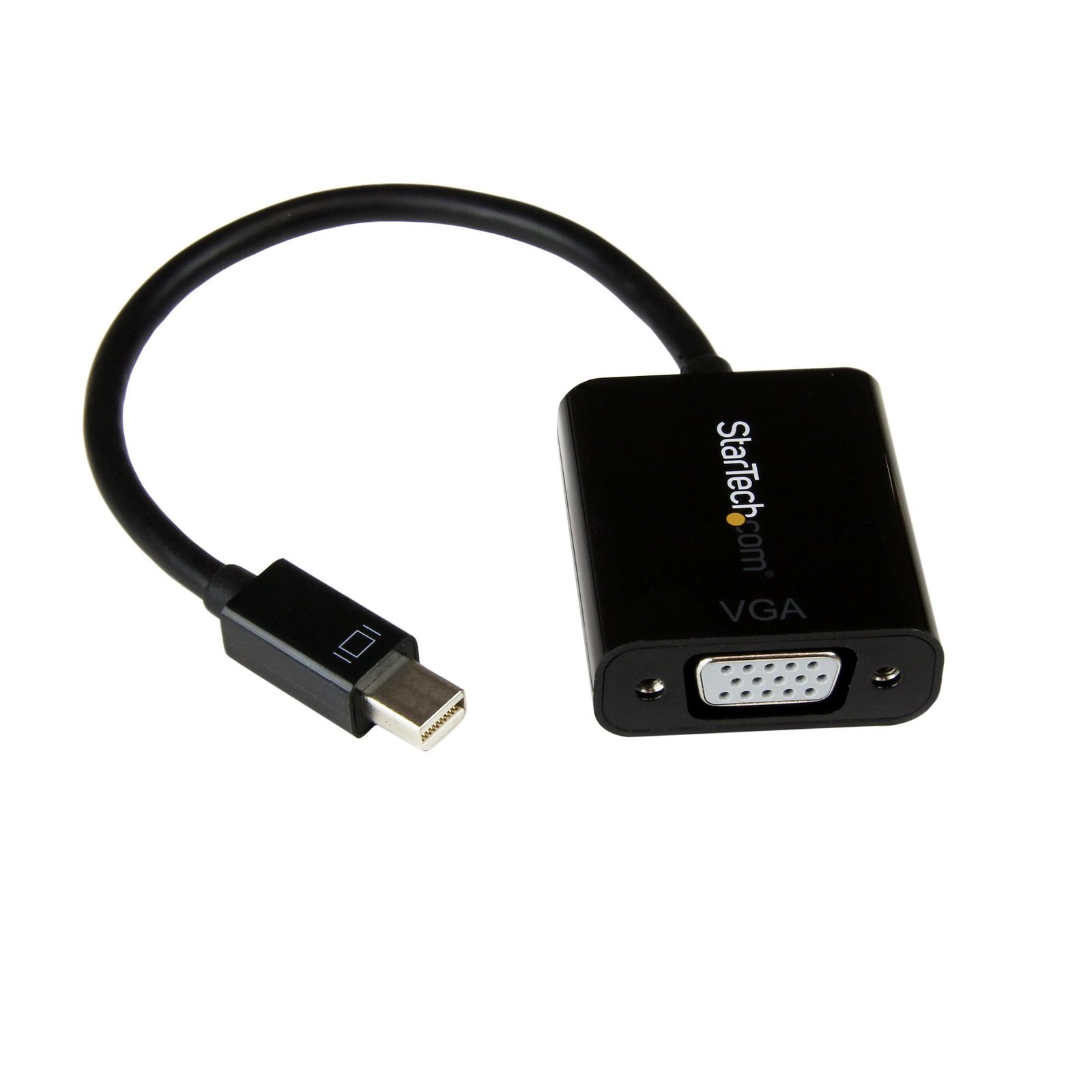 StarTech.com Mini DisplayPort to VGA Adapter - Active DP Converter - 1080p Video - mDP or MDP2VGA2