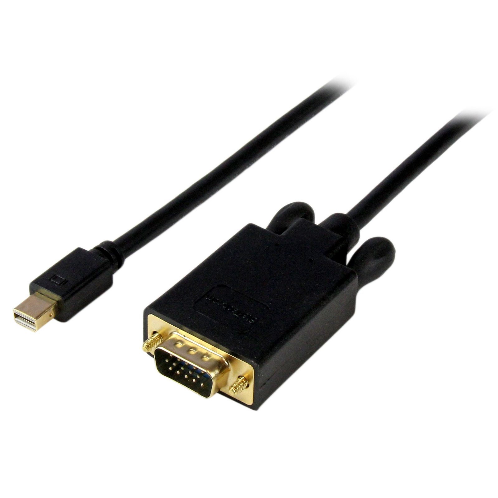 StarTech.com 6ft (2m) Mini DisplayPort to VGA Cable - Active DP Adapter - 1080p Video - mDP 1.2 or MDP2VGAMM6B